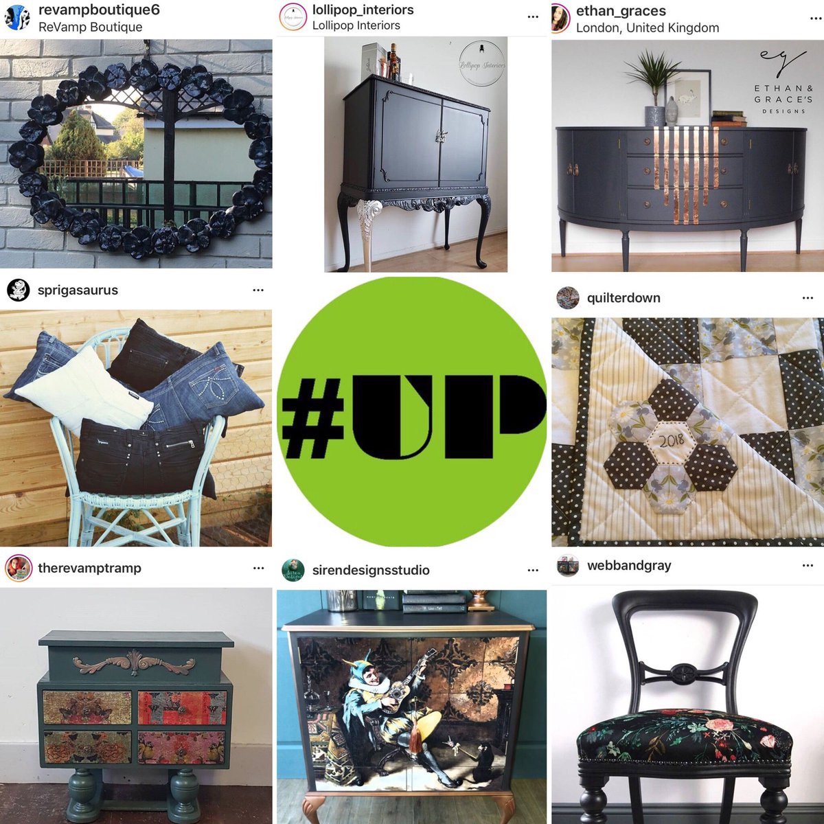 TheHouseofUp's tweet photo. Friday thanks to all new followers, for likes, comments and RTs. And for your end of week pleasure, some outstanding #upcycling for the home from the #UpcycledHour #UPCollective ... enjoy 💚 #fashionforinteriors #elevatingupcycling #myhomestyle #furniture #interiorstyling https://t.co/fEvyL7EUJm