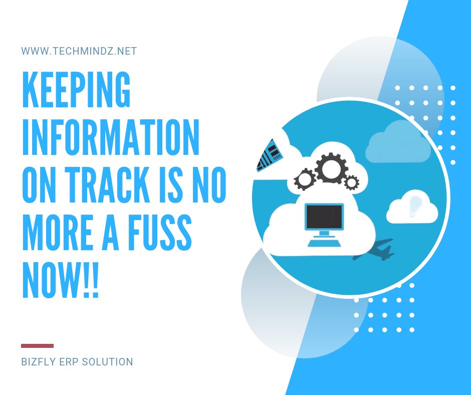 techmindz1's tweet photo. Keeping information on track is no more a fuss now. Techmindz is facilitating its customers with stress relieving service of BizFly ERP; it helps in tracking all kinds of information. 

-
#techmindz #business #Erpsolution #Erpforbusiness #bizflysolution #tech #organization https://t.co/xrTYYlMcev