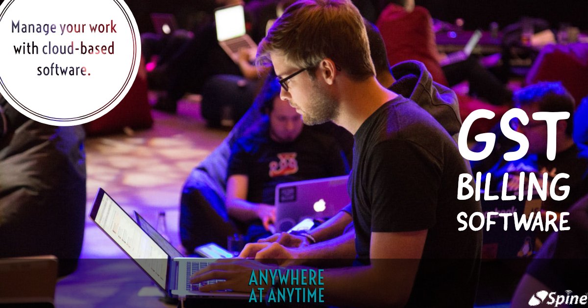 SpineBMS's tweet image. Buy Spine&apos;s cloud-based GST billing software. Use it anywhere at anytime by mobile or desktop.

More information, contact us.

Website: espine.in

Phone: +91-7087002998
Email: sales@espine.in

#gstsoftware #Software #gstindia