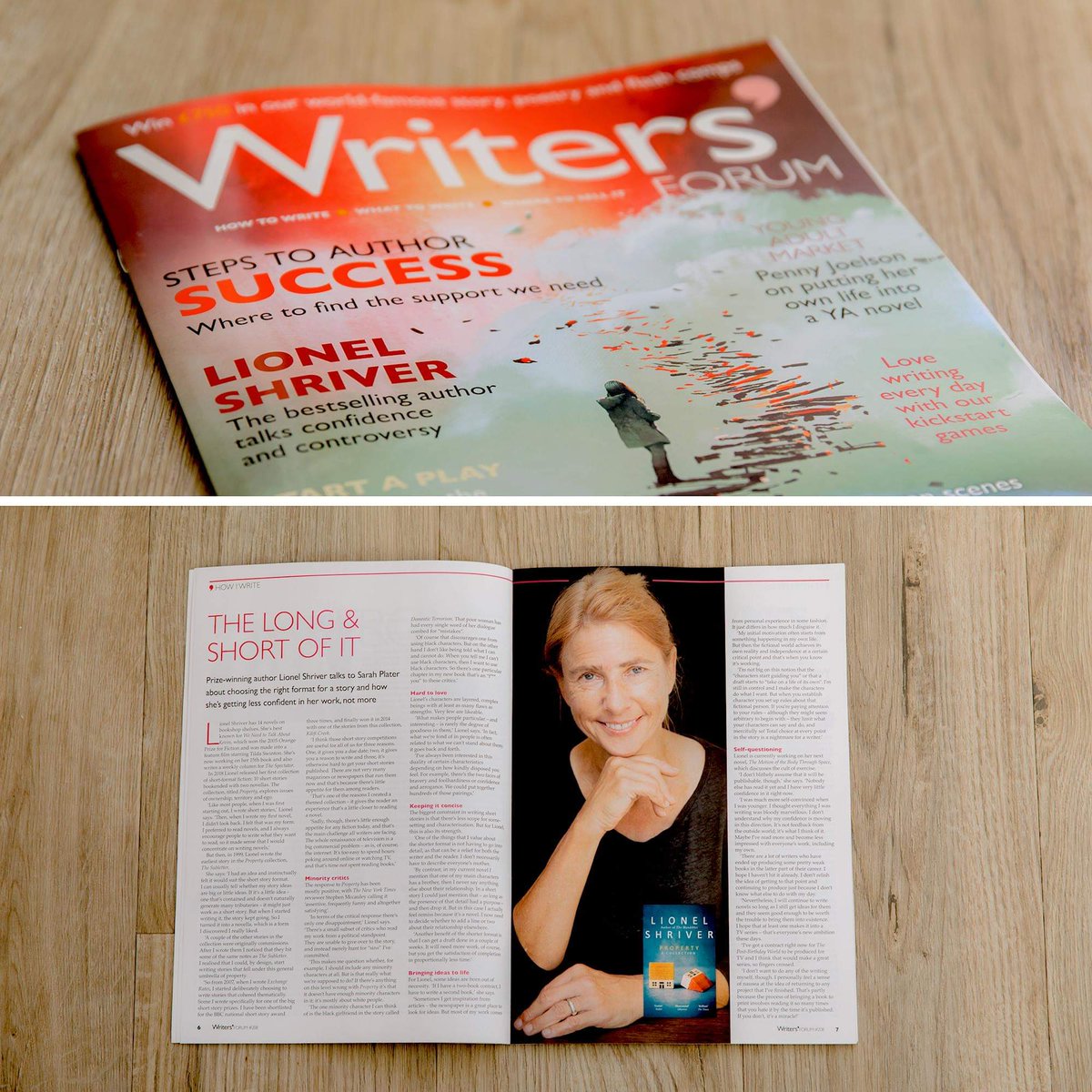 My portrait and interview with international best-selling author Lionel Shriver is Writers' Forum magazine, out now ☺️. She discusses fiction formats, how she deals with criticism and how she's getting less confident in her work, not more. #WritingCommunity #writing #writers