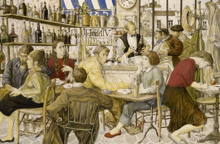 LA COLLECTION EN MOUVEMENT Ce tableau de #Foujita est visible dans