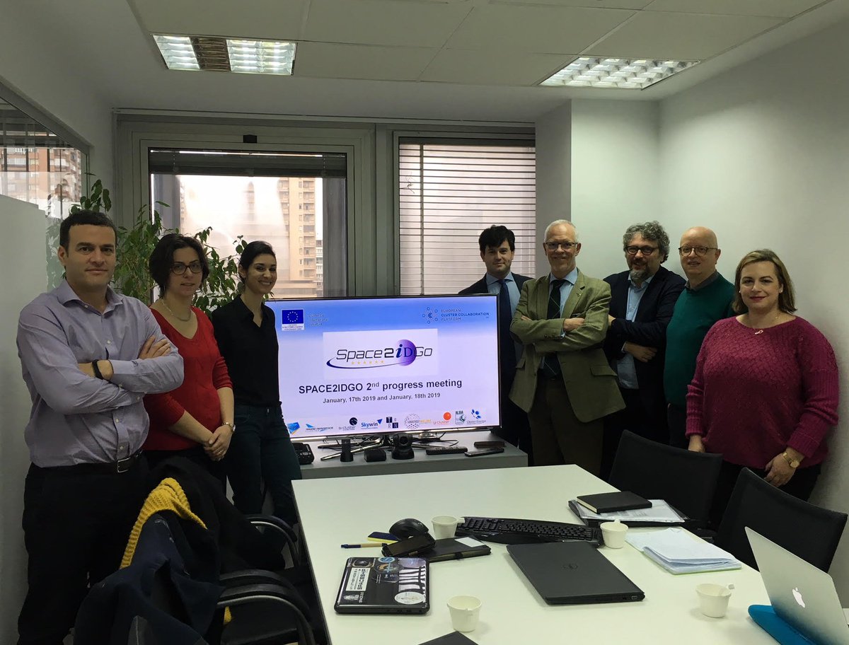 🚀🌎🌏#SPACE2IDGO Great meeting!! Ready for next steps. 💪<a href="/PwC_Accelerator/">PwC's Accelerator</a> <a href="/Clusters_EU/">European Cluster Collaboration Platform (ECCP)</a> <a href="/EU_EASME/">EASME - Executive Agency for SMEs</a> <a href="/EEN_spain/">EEN Spain</a> <a href="/een_madrid/">EEN Madrid</a> <a href="/EU_Growth/">Internal Market, Industry, Entrepreneurship & SMEs</a> <a href="/Space4Globe/">Space4Globe</a> <a href="/AerospaceValley/">Aerospace Valley - Inactif</a> <a href="/si_Cluster/">si-Cluster</a> <a href="/giCluster/">gi-Cluster</a> <a href="/PoleSkywin/">Skywin Wallonie</a> <a href="/LogisticsinWall/">LogisticsinWallonia</a> <a href="/alsiasocial/">Alsia Basilicata</a> <a href="/Cluster_Energia/">Asociación Cluster Energía</a> #internationalization #SMEs