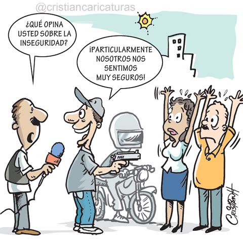 Cristian Hernández on Twitter: "Seguridad e inseguridad @ElDia_do #Caricatura #inseguridad https://t.co/ujqMLoO0at" / Twitter