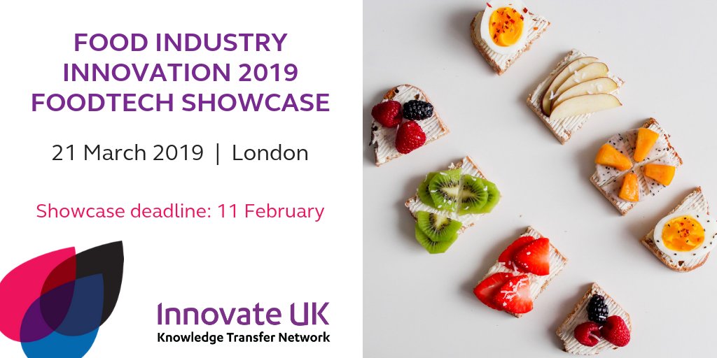 AgriFood at Innovate UK Business Connect (@iuk_agrifood) on Twitter photo UK based #FoodTech SMEs with high growth potential who are seeking #investment should check out the opportunities at the Food Industry Innovation 2019 FoodTech Showcase - apply by 11th Feb ow.ly/3O8P30neeoG #FII2019 #FoodTechnology #FoodIndustry <a href="/innovateuk/">Innovate UK</a> @KTNUK UK based #FoodTech SMEs with high growth potential who are seeking #investment should check out the opportunities at the Food Industry Innovation 2019 FoodTech Showcase - apply by 11th Feb ow.ly/3O8P30neeoG #FII2019 #FoodTechnology #FoodIndustry <a href="/innovateuk/">Innovate UK</a> @KTNUK