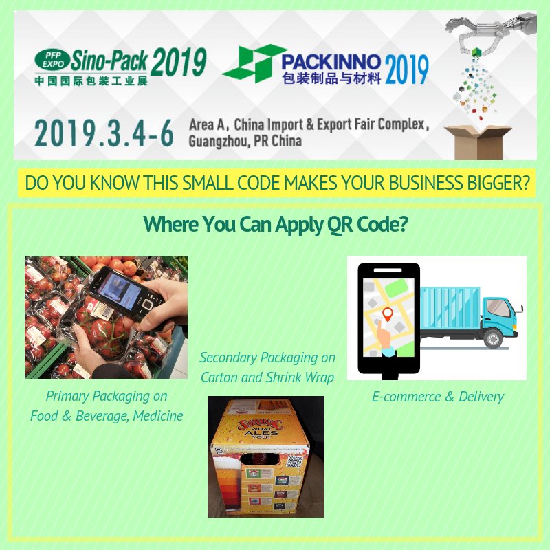 Register now to connect with suppliers that incorporate small codes in their packaging technologies. ow.ly/A6jd30njyPo