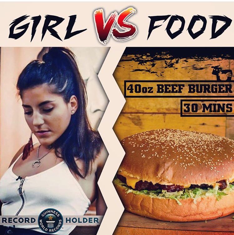 FernandezGrill's tweet photo. @LeahShutkever will be attempting our 40oz BURGER CHALLENGE this TUESDAY @ Fernandez Leicester!

#fernandezgrillhouse #fancyfernandez #burger #leicester  #challenge #eatingchallenge #competitiveeating #girlvsfood #womanvsfood #foodbible #foodchallenge #ladbible #unilad #GVF https://t.co/r2Nko6J2i9
