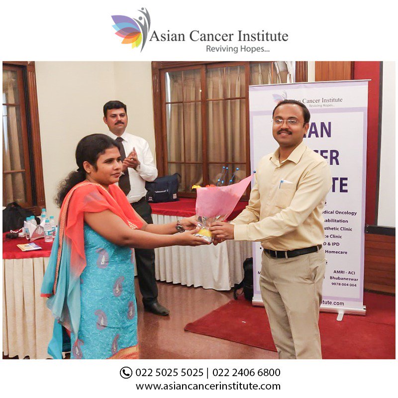 AsianCancerInst's tweet photo. Glimpses of the #CME with NIMA (The National Integrated Medical Association), Navi Mumbai. Dr Avinash Talele and Dr Rajesh Singh represented #AsianCancerInstitute. CME was held in Hotel Abbott, Vashi

#Oncologist #Oncologists #Cancer #CancerAwareness #CancerCare #Healthcare https://t.co/03i8ut65MX