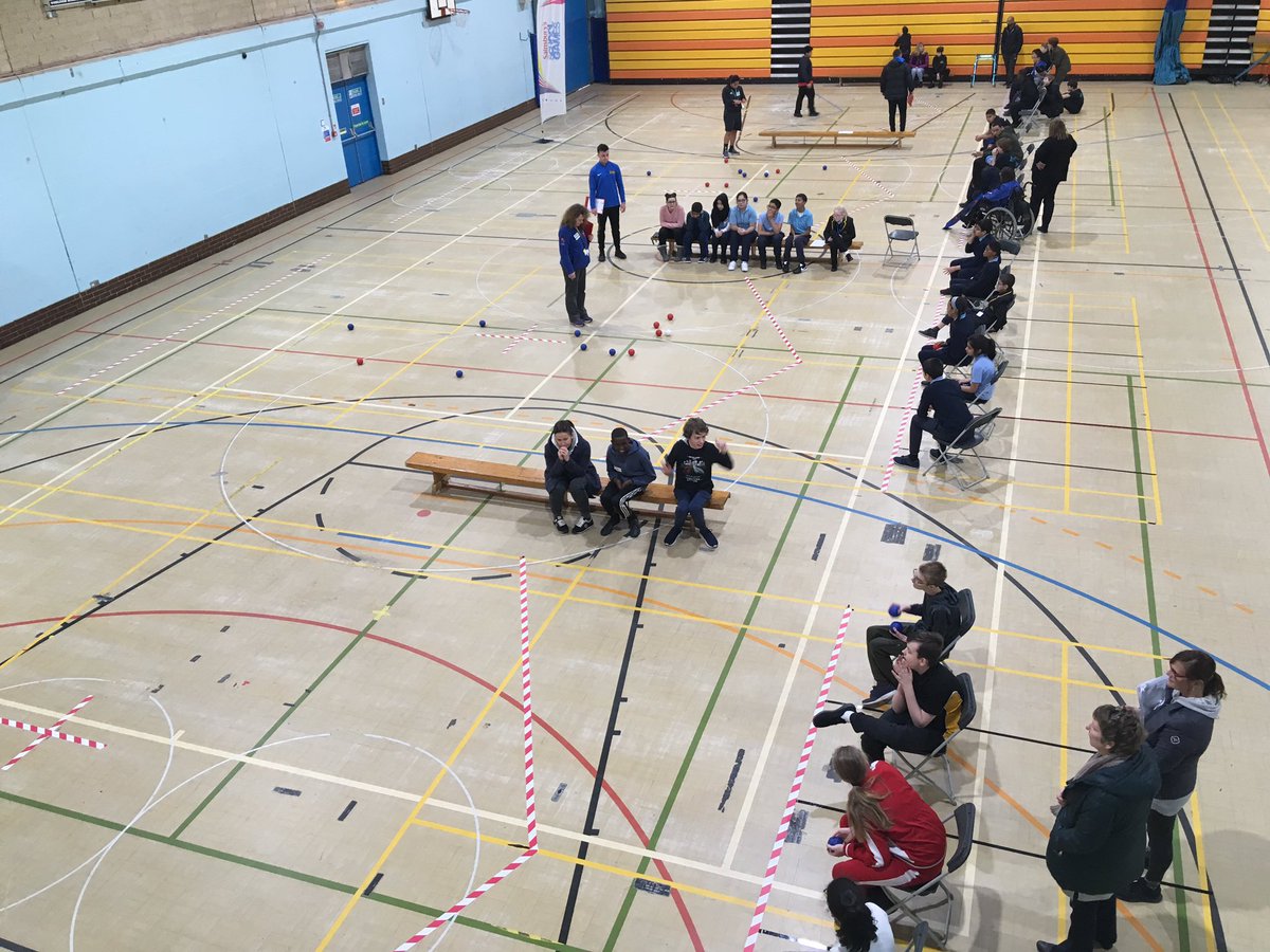 Inspire Together (@inspiretogeth3r) on Twitter photo Some great play on show so far at our <a href="/YourSchoolGames/">School Games</a> Leicester City Secondary Boccia Competition!! 8 teams competing from @CHCC_PEandSS <a href="/BabingtonPE/">Babington PE</a> <a href="/judgemeadowpe/">Judgemeadow PE Dept</a> <a href="/SVCPhysEd/">SVC Phys. Ed.</a> & <a href="/WestGate_Sch/">West Gate School</a> Great enthusiasm from all players! @LR_Sport #LRSchoolGames Some great play on show so far at our <a href="/YourSchoolGames/">School Games</a> Leicester City Secondary Boccia Competition!! 8 teams competing from @CHCC_PEandSS <a href="/BabingtonPE/">Babington PE</a> <a href="/judgemeadowpe/">Judgemeadow PE Dept</a> <a href="/SVCPhysEd/">SVC Phys. Ed.</a> & <a href="/WestGate_Sch/">West Gate School</a> Great enthusiasm from all players! @LR_Sport #LRSchoolGames