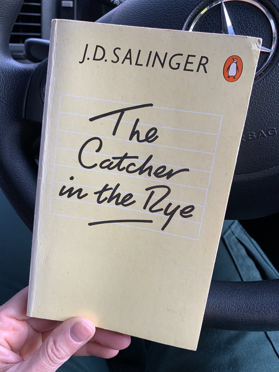 First book of the year from my #100BooksBucketList! #TheCatcherInTheRye