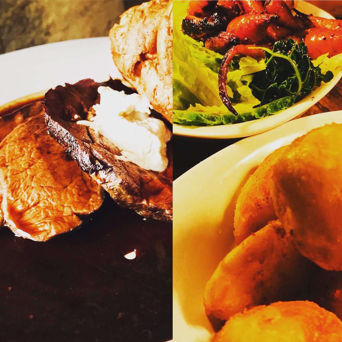 PumpHseBristol's tweet photo. Finally our Christmas dinners and have been digested and we have room in our bellies for roasts! 📞01179272229 to join us this Sunday! #roastbeef #roastpotatoes #veggies #alwaysfromscratch #roastdinner #sunday #getinmybelly #thebestdayoftheweek #food #foodforfuel #comfortfood https://t.co/cDUyd84ygE