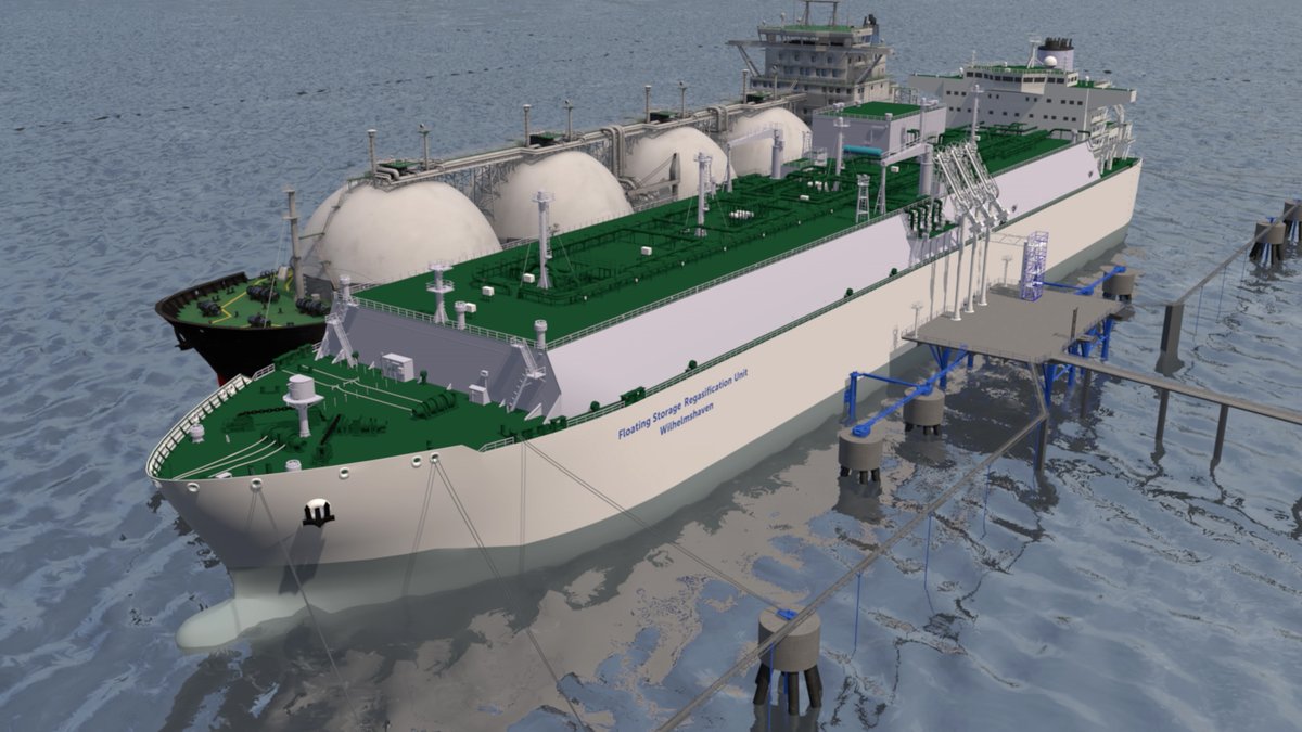 VesselFinder's tweet photo. Uniper and Titan LNG to cooperate boosting LNG Wilhelmshaven Terminal functionality
https://t.co/HgNh5sgGPy #UniperSE #TitanLNG #MoU #LNG #LNGWilhelmshavenTerminal #FSRU #Germany https://t.co/6KT9SBl7MN