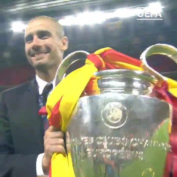 1⃣9⃣9⃣2⃣🏆
2⃣0⃣0⃣9⃣🏆
2⃣0⃣1⃣1⃣🏆
Happy birthday, Josep Guardiola - one of only seven to lift the #UCL trophy as player & a coach! 🎉🎉🎉