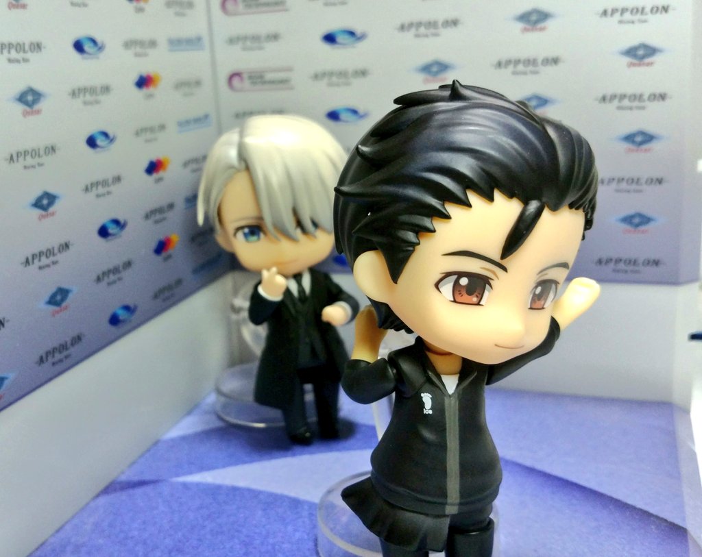 やっぱり師弟がいいと思うの
#victuuri #ねんどろいどヴィクトル #ねんどろいど勇利 #yurionice #yoi #nendoroid