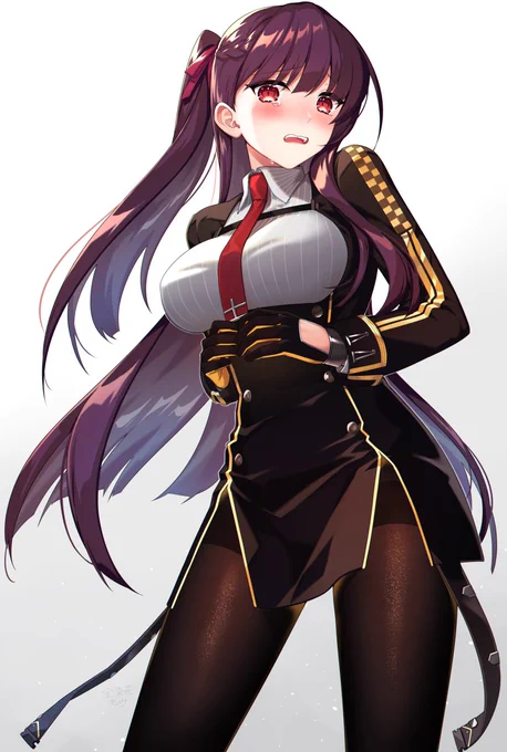 服装が可愛いしセクシー!
#ドールズフロントライン #少女前線 #少女前线 #WA2000 