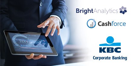 KBC_BE's tweet photo. KBC Corporate Banking gaat samenwerken met @CashForce_CFO en #BrightAnalytics. 'Zo zullen we Belgische bedrijven nog beter kunnen ondersteunen bij het beheer van hun werkkapitaal, cash flow forecasting en in managementrapportering.' Voor meer info, check https://t.co/R52Mk91aFM https://t.co/lIiQFpqlmt