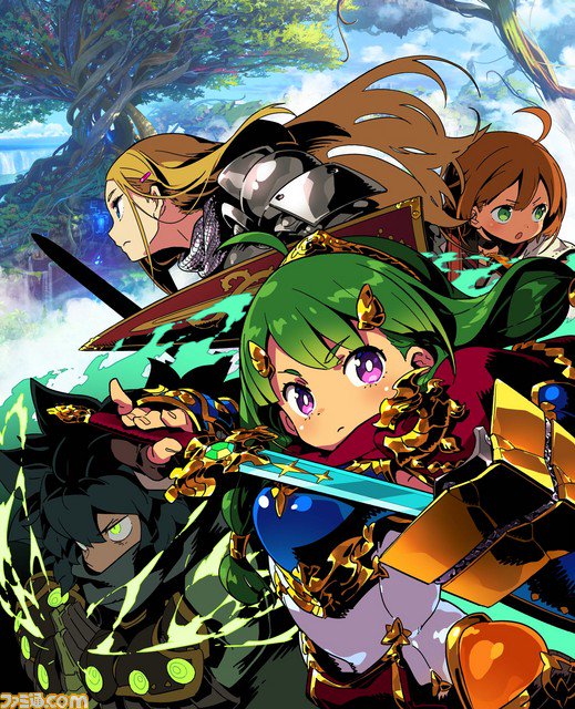 Persona Central Etrian Odyssey V X Character Art Book Announced T Co Pv70v2jf3s