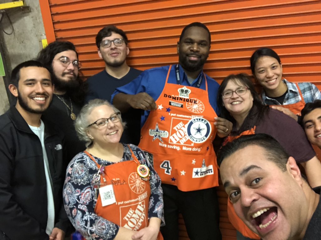 #507 Dominique Overnight ASM is receiving some recognition for the great job he does everyday. Thank You