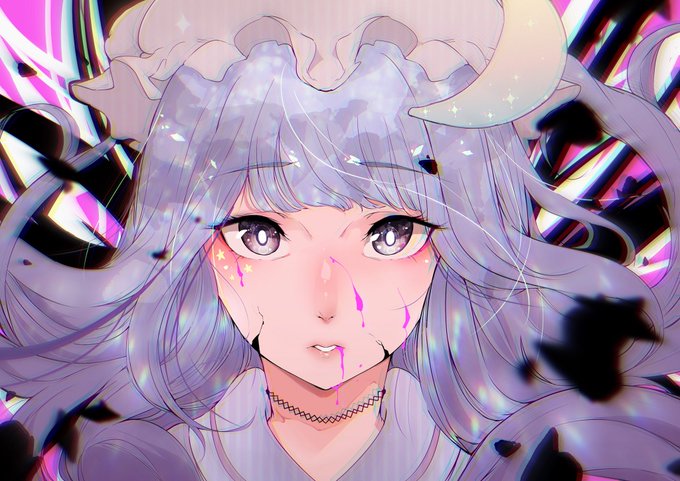 パチュリー落書きしてたら2時間経ってた 