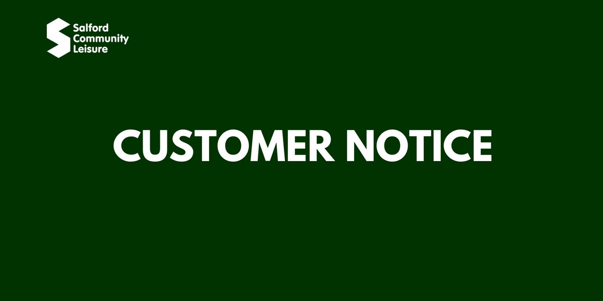 Due to refurbishment works the male dry side changing rooms at #Eccles Leisure Centre will be closed from Monday 4 to Friday 8 February, re-opening on Saturday 9 February. We apologise for any inconvenience this causes ow.ly/qhBP30nmwCg
