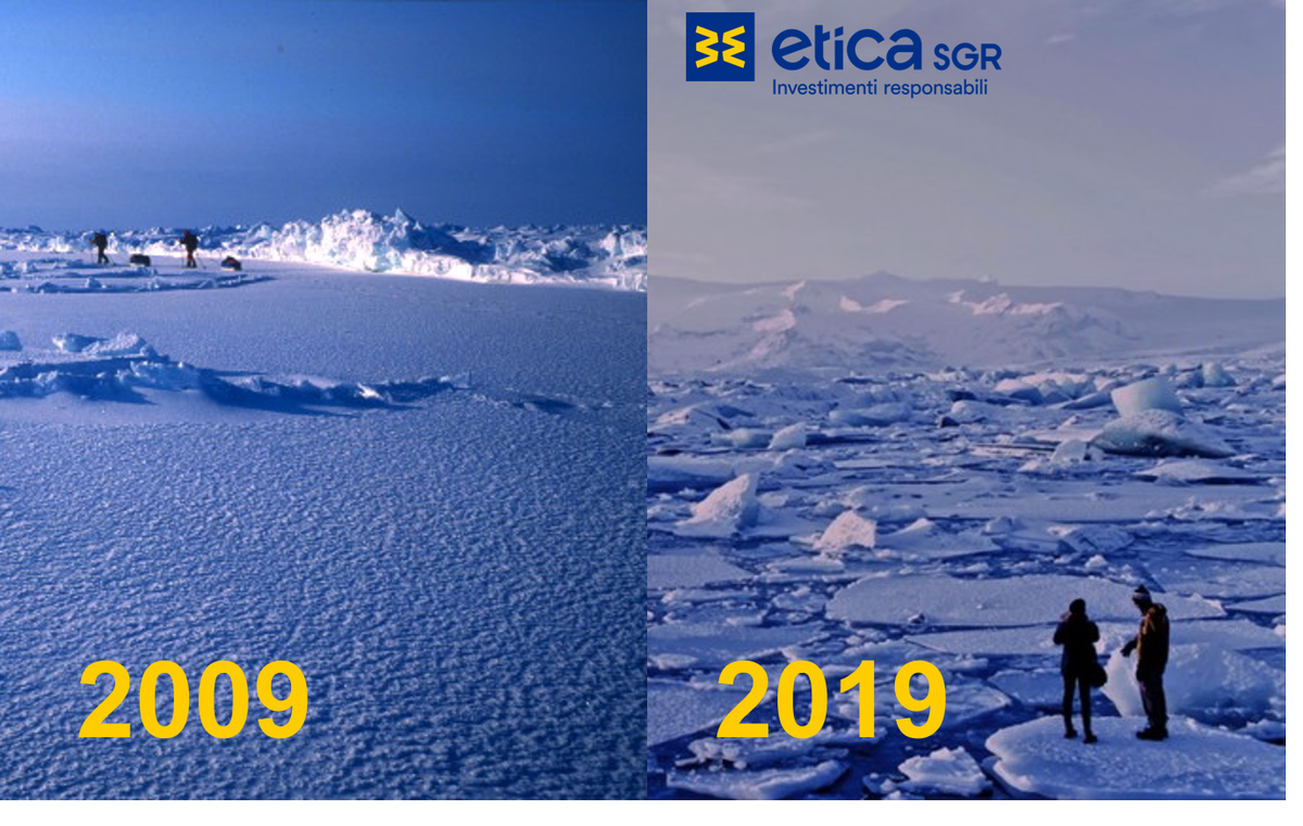 #10yearschallenge La scienza è concorde: nei prossimi anni potremmo perdere l’equilibrio delle stagioni, la bellezza dei nostri luoghi, l’unicità di tante specie animali e vegetali nel mondo.

Ma il futuro non è ancora scritto! Scegli Etica Impatto Clima > bit.ly/2Cbz9fe
