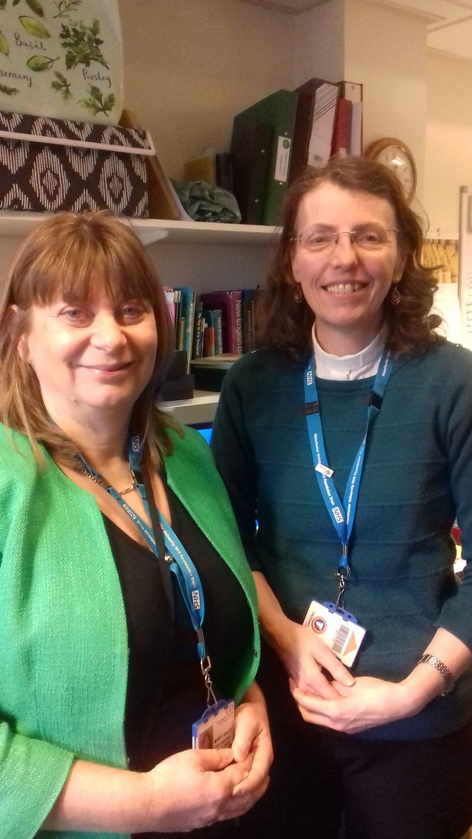 Goodbye and good luck to Kate. Thank you for all your hard work, leadership and commitment to our patients, staff and the chaplaincy service. You will be missed