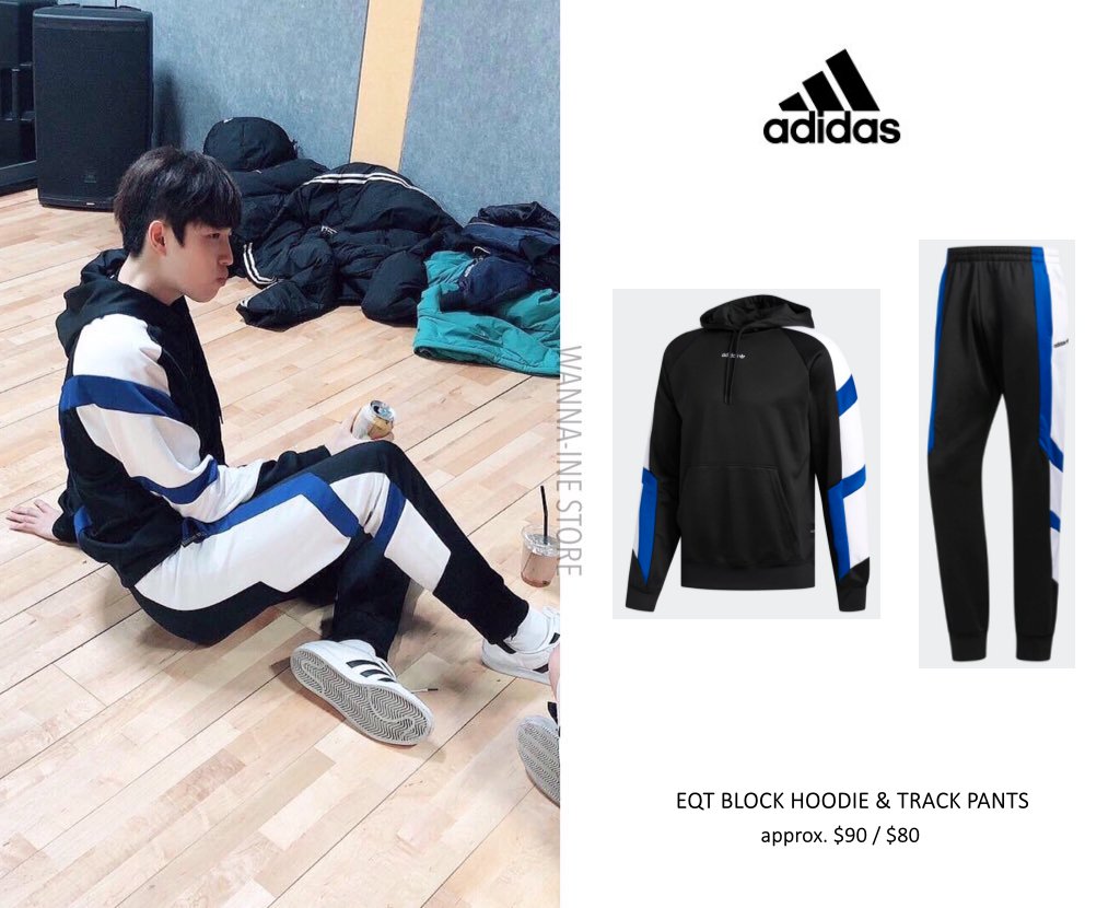 adidas eqt block track pant