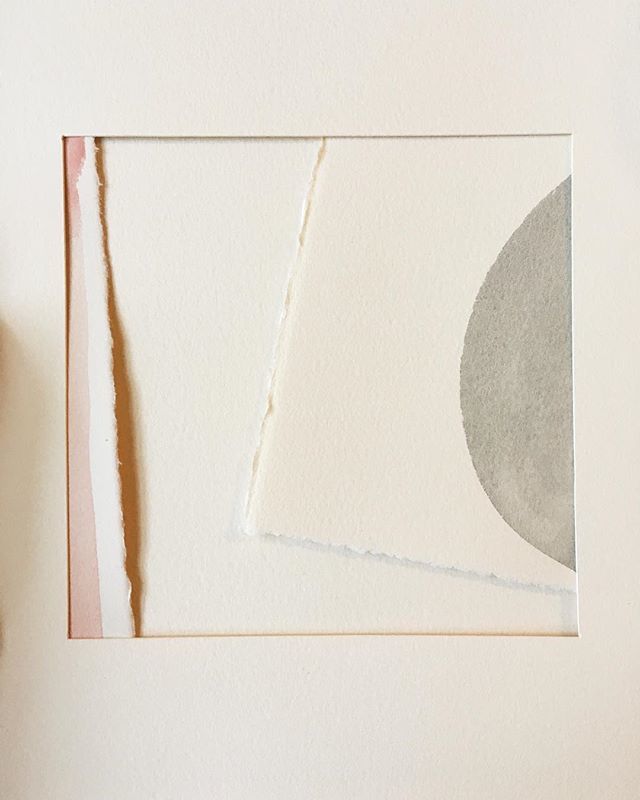 In progress “Winter”⠀
Watercolor collage bit.ly/2CsxErv
