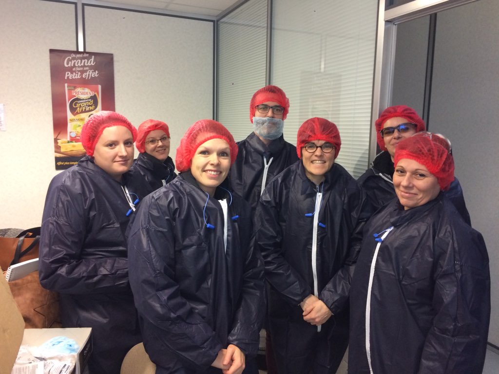 #versunmetiers #poleemploi <a href="/paysdeblain/">Pays de Blain Communauté</a>  Visite de la société fromagère de Bouvron avec les différents partenaires du territoire .immersion dans les métiers et échange sur les besoins en recrutement .
#missionlocale #capemploi #uniteemploi #mdeblain