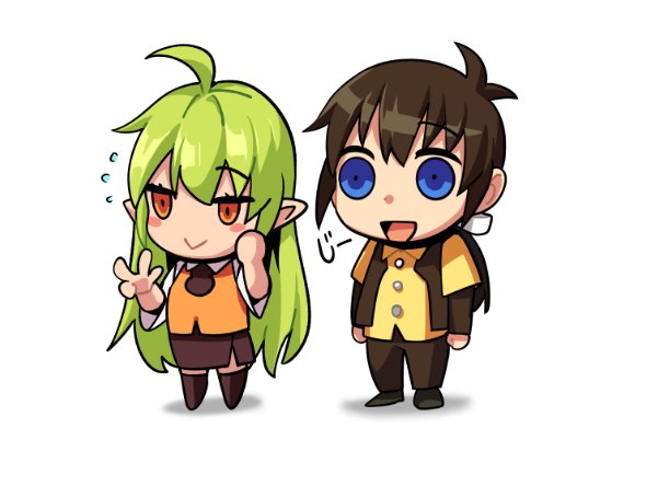 ガチャ回したの落書き
Just Doodling after gacha 