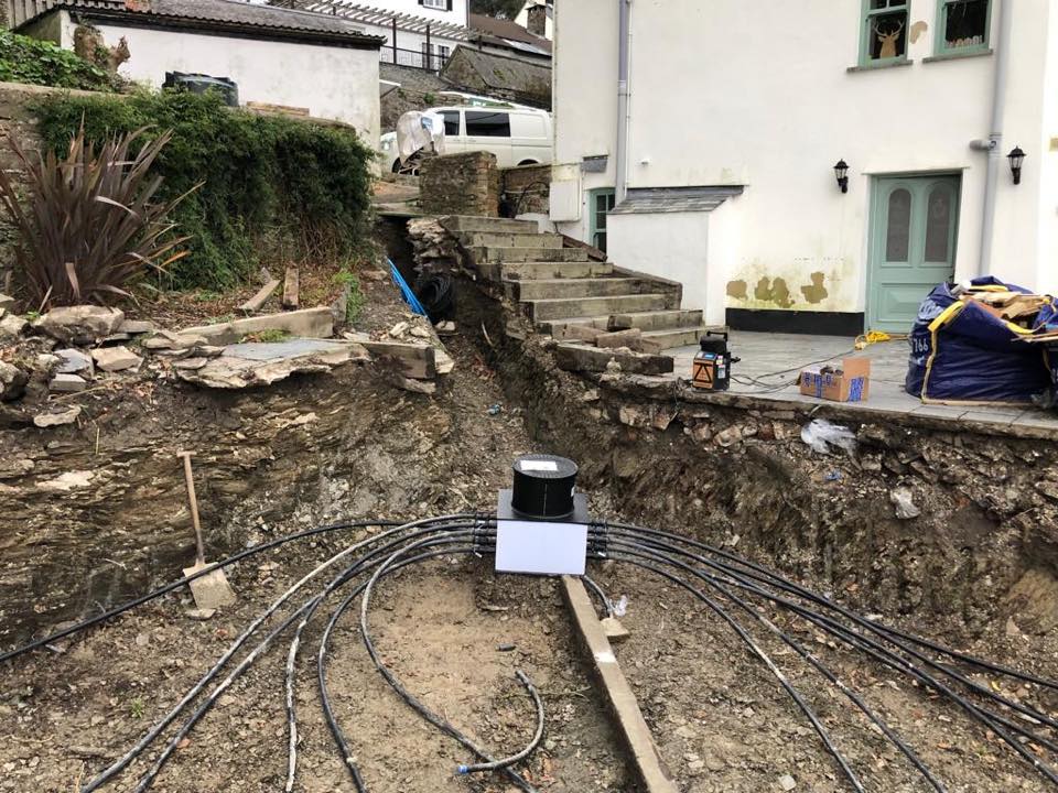 Ground Collector being laid ready for the installation of a 5-25 kW Clausius, 
The heat pump will be connected to 6x 150m loops and a frank 6 way chamber.

More pictures to follow as this installation is completed. <a href="/SWHPs/">Southwestheatpumps</a> 
#heatpumps #groundsource #renewables #rhi #clausius