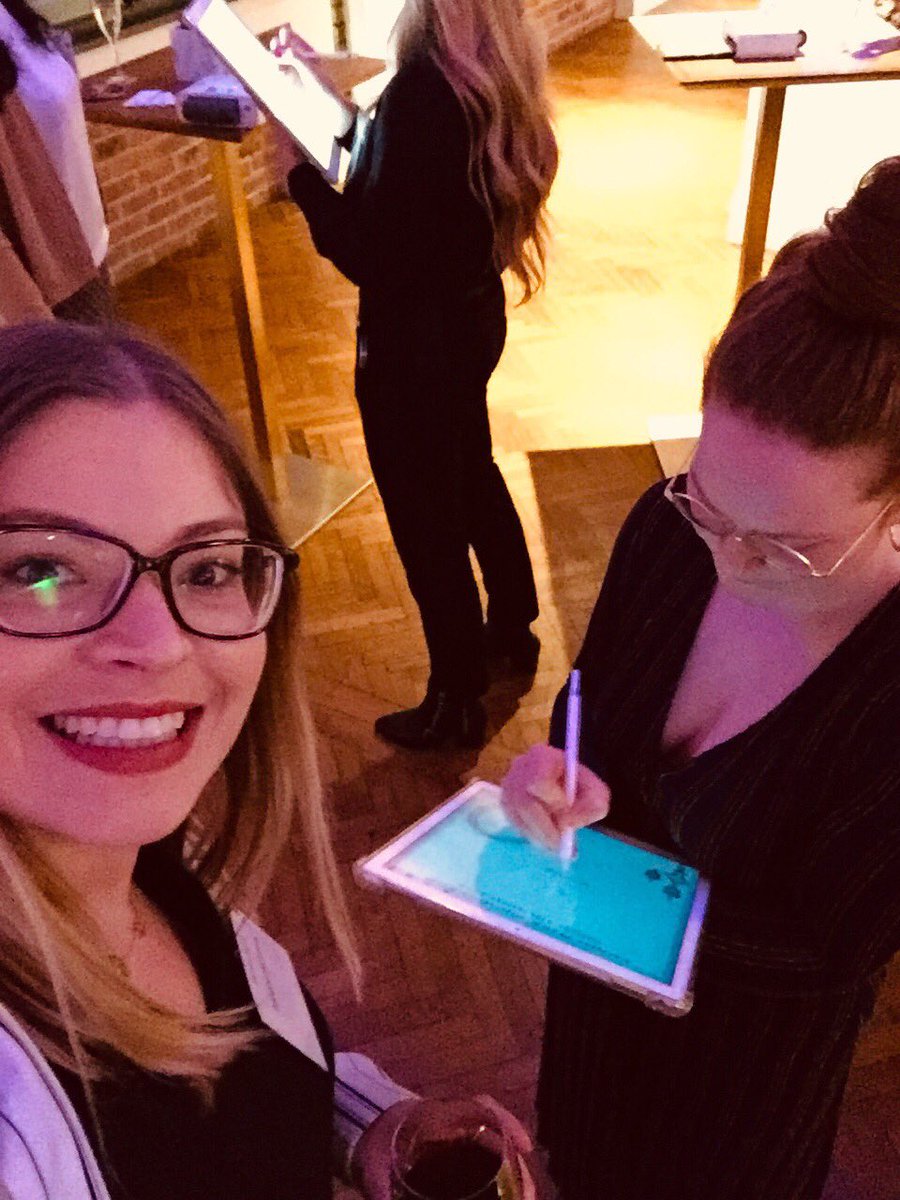 OrangeworksUK's tweet image. Artist at work 👩🏼‍🎨 @DrawingBoothHQ 
#interactiveevents #digitalartist
