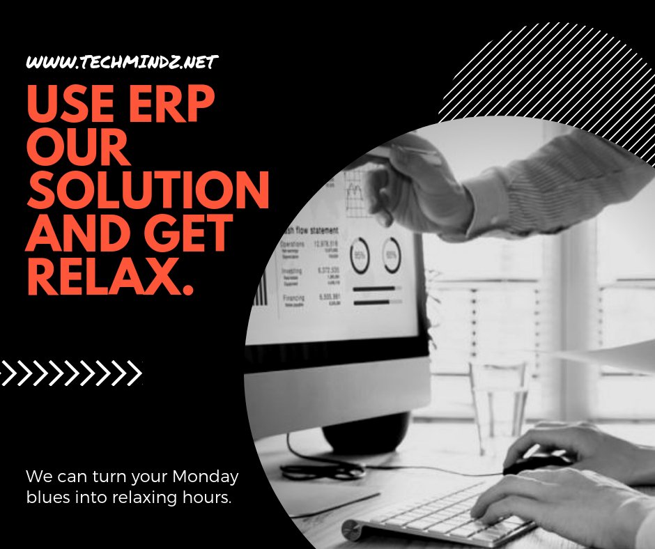 techmindz1's tweet photo. We can turn your Monday blues into relaxing hours. We offer an ERP BizFly, now you don’t need to stress about tracking every week’s information. Use ERP our Solution and get relax. 

-
#techmindz #business #Erpsolution #Erpforbusiness #bizflysolution #tech #organization https://t.co/P6EMfxjXDL
