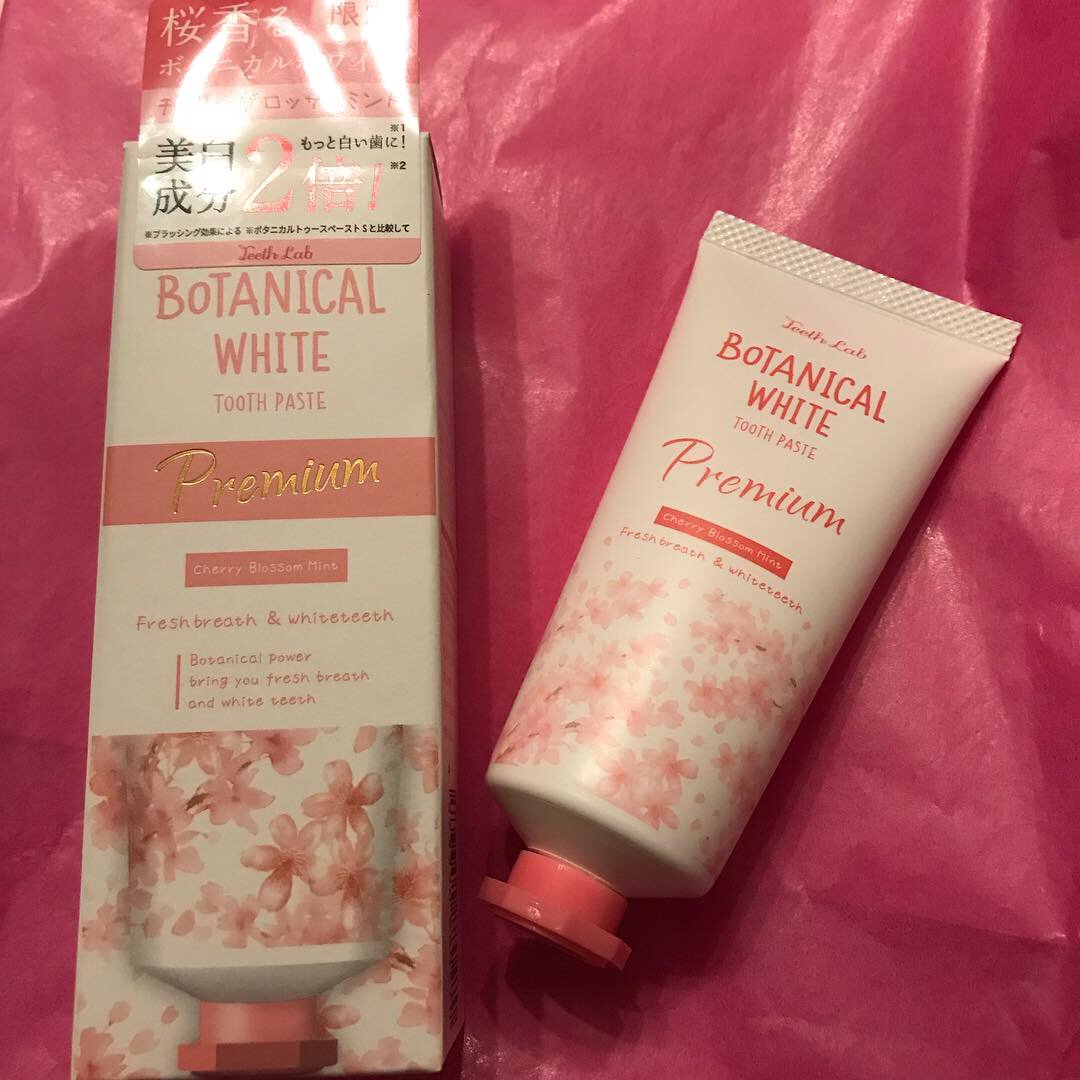なおみ 桜餅みたいな美味しい歯磨き粉 見た目最強 美白効果あり ティースラボ Botanicalwhite Botanical ボタニカル ホワイトニング 数量限定 桜 チェリーブロッサム ロフト 東急ハンズ T Co 52tzfyekdp Twitter
