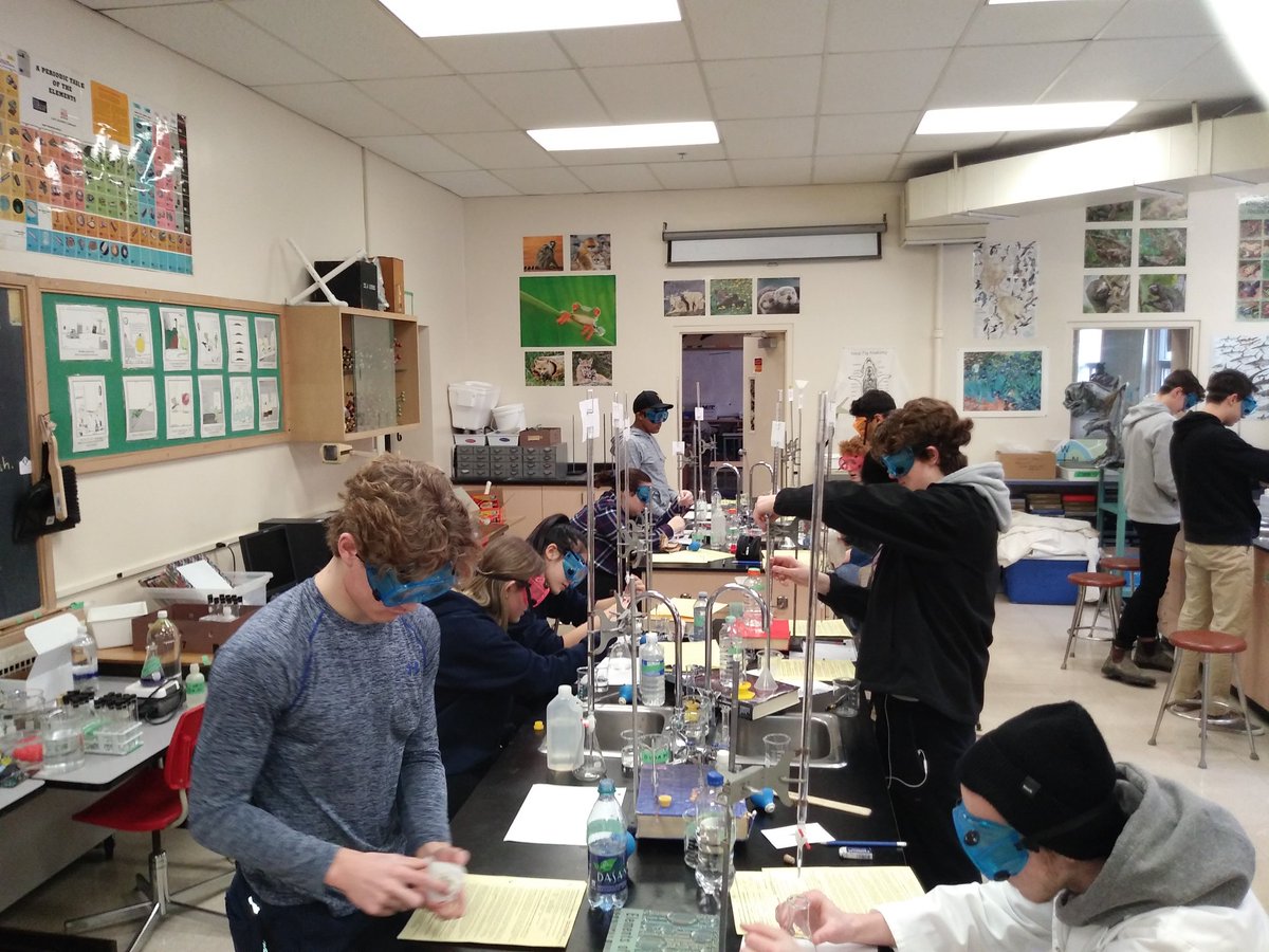 AlVanBrunschot's tweet photo. SCH4UI titration party 2019 @ONEKCI @chem13news https://t.co/uU9a0c1q3g