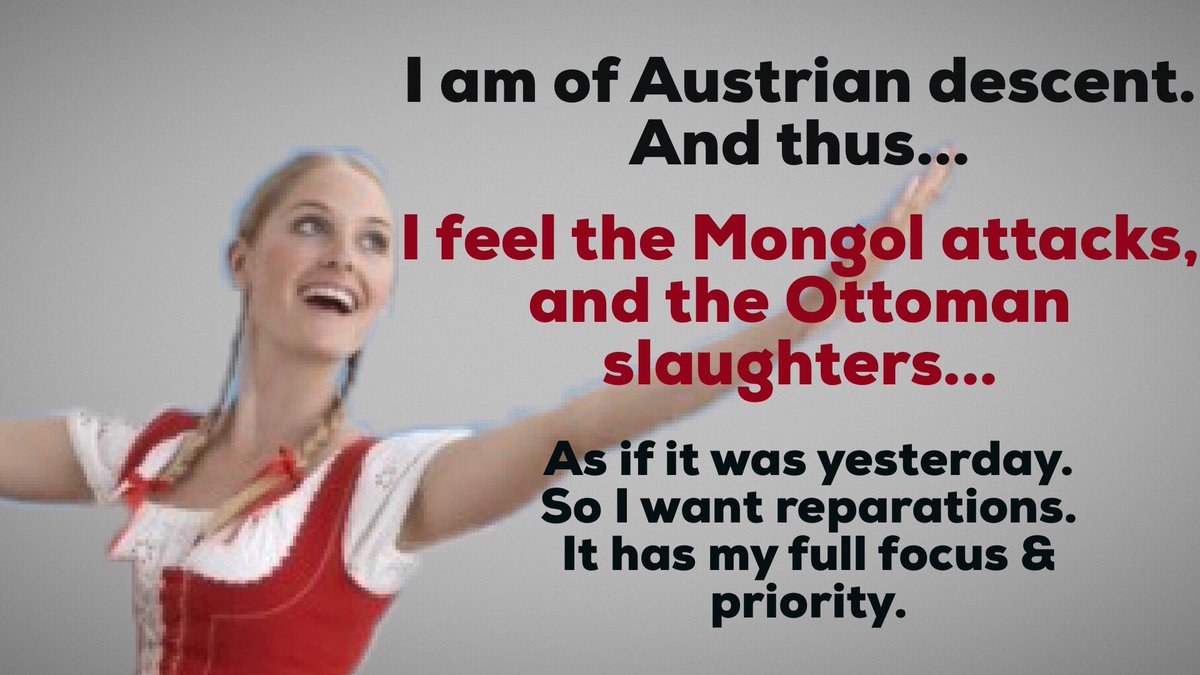 Every race on earth has committed #genocide and #racism: arabs, europeans, chinese, africans, jews, idians. Everyone.
It is just that hollywood & msm only tell one story, over and over again.
Ps: white people ended slavery.
#brexit
#WalkAway
#giletsjaunes
#millennials