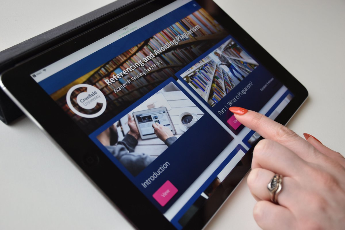 TELCranfield's tweet image. Reworking the Referencing and Plagiarism tutorials and quizzes with @KNL_MIRC for an improved student experience! Currently in development using the Adapt authoring tool adaptlearning.org #adaptlearning #TEL #cranfielduni
