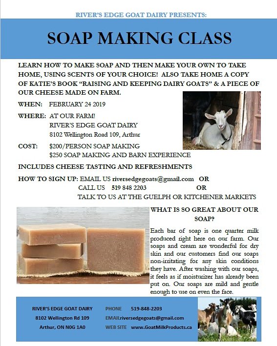 Sold out in 2018 and 2017! Come and learn soap theory, formulate your own unique formula, and then make a batch to take home 😄