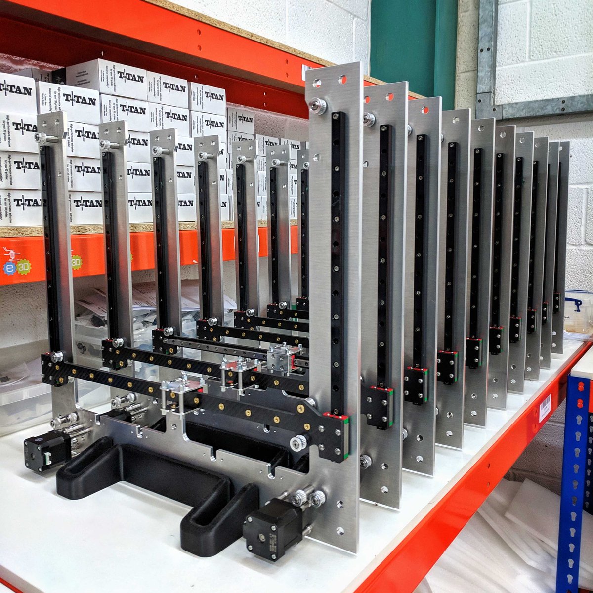 The next batch of #Beta30 machines will be shipping on Tuesday! 👌 #FridayFeeling #ToolChanger #MotionSystem #3DPrinting