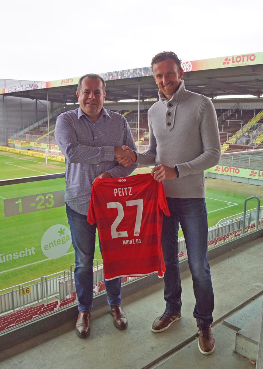 1FSVMainz05's tweet image. 🔴⚪ Dominic Peitz und Thomas Grevsnes Rekdal verstärken die #05U23!