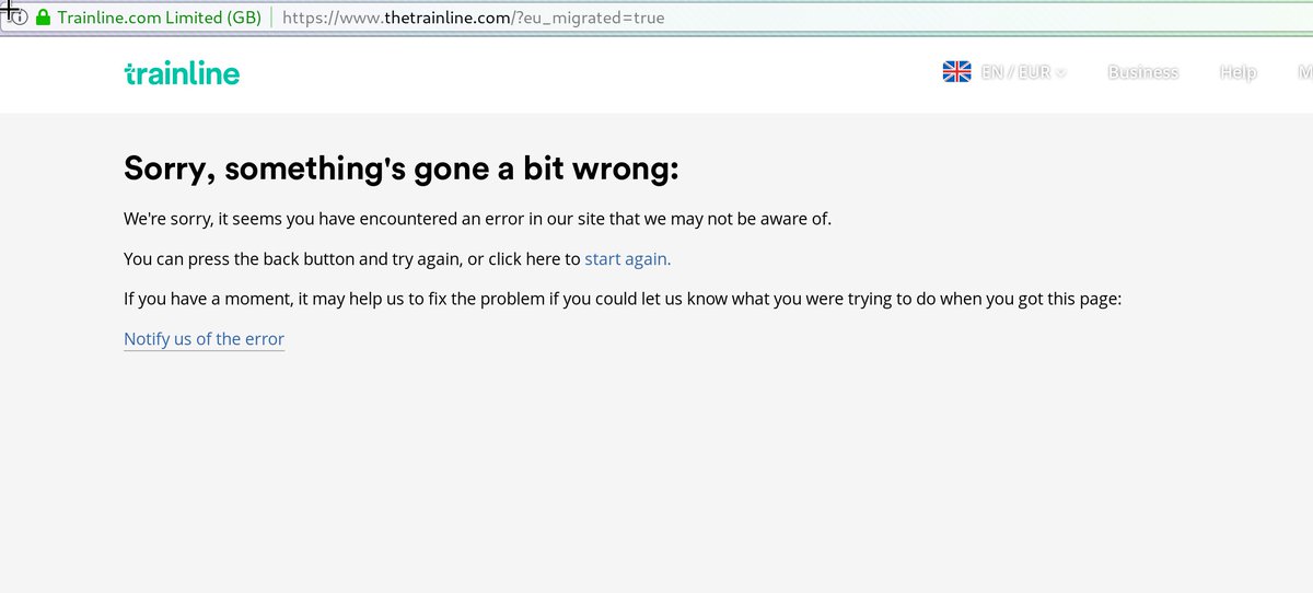 C'était mieux avant ! (Pleure devant l'UX de trainline.com) cc <a href="/capitainetrain/">Capitaine Train</a> <a href="/trainline_fr/">Trainline France</a>