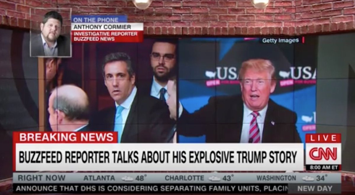 Buzzfeed reporter just admitted on CNN they haven’t actually seen any evidence that confirms their story