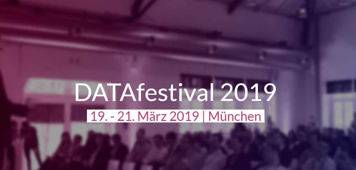 Passionate about #data? Then explore it at <a href="/DataFestival/">Data Festival</a> - the three-day conference that will take place from 19 to 21 March 2019 in Munich!
More details available on our blog! lnkd.in/d83jVES 
Let's share our passion for #data together!