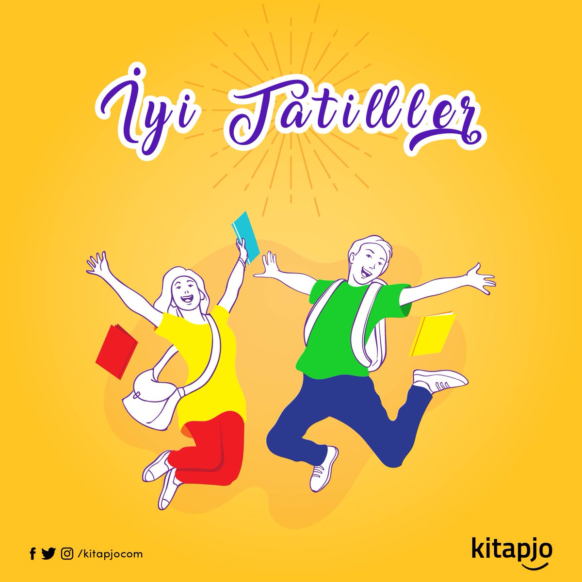 kitapjocom's tweet photo. Öğrencilerimize bol okumalı bir yarıyıl tatili dileriz. 📚
#iyitatiller

#kitapjo #kitap #ucuzkitapsatınal #ucuzkitapal #ucuzkitap #kitapal #karnegünü https://t.co/smxjEC30fk