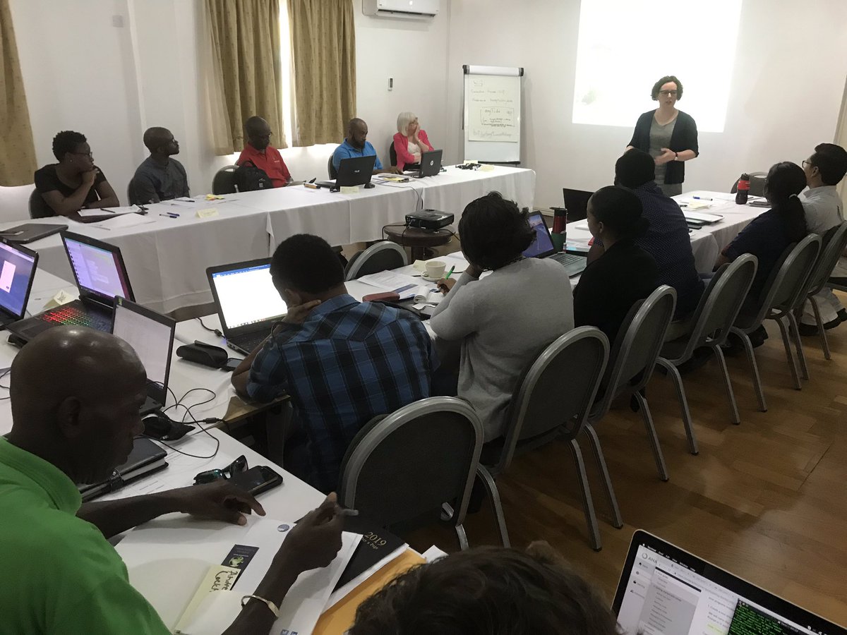 GeomorphologyDr's tweet photo. @amanibee from the @livunigeog @livuniplanning #coastalresilience team presenting on satellite data applications from her C-RISe project with @NOCnews colleagues and stakeholders in E. Africa #LISCOCALYPSO @livuniresthemes #KEIandPE https://t.co/1kgdwYDvEo