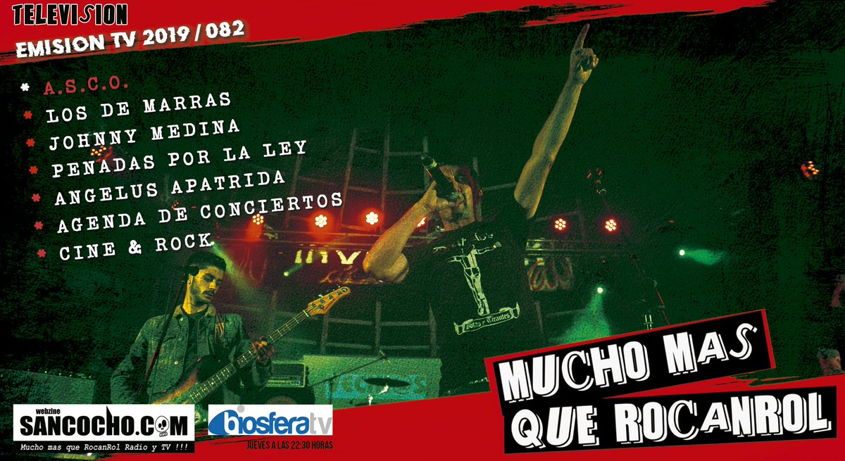 sancocho's tweet photo. Emisión 082 / 2019 Temporada IV 
👉 📺 https://t.co/9Mk9fEsSBS https://t.co/Ehiqm5FEMT