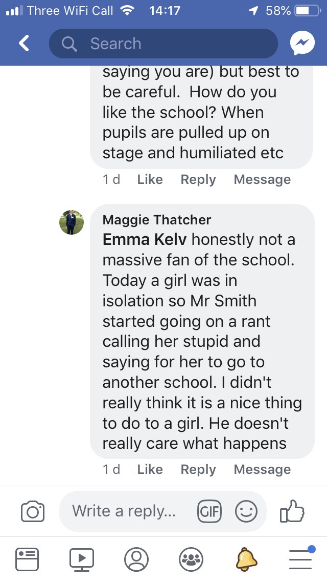kelvinjseal's tweet photo. Well done @GYCharter very professional calling a girl stupid after dragging them on stage to belittle them in front of the school. Back to 1930’s humiliate a student until they leave, drag the grades up this way.
#offrolling #gyca #bullying
@warwickmansell @TownCloseEmma https://t.co/eyhlJZnEMM