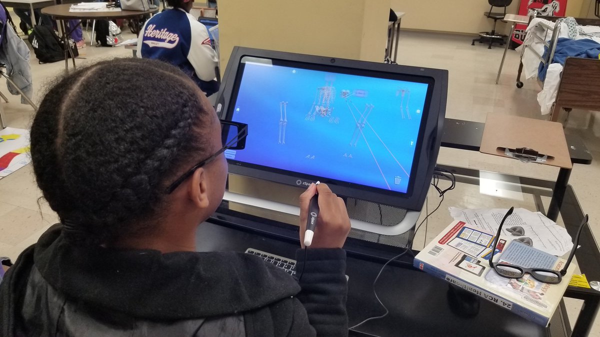 corbe (@csdavis1970) on Twitter photo Skeletal System on 3D Z-Space... 3D dissection RCA Healthcare <a href="/RCA_Career/">Rockdale Career Acad</a> @RCAHealthcare @RCPSWorldClass #RCAwearethedifference #RCPSCTAE #RockdaleSchools Skeletal System on 3D Z-Space... 3D dissection RCA Healthcare <a href="/RCA_Career/">Rockdale Career Acad</a> @RCAHealthcare @RCPSWorldClass #RCAwearethedifference #RCPSCTAE #RockdaleSchools