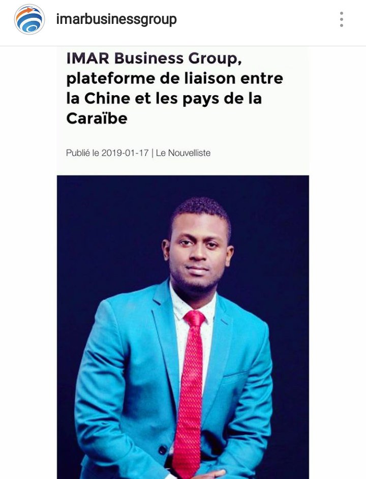imarbgroup's tweet photo. Merci au Nouvelliste de nous avoir acceuilli chaleureusement à ses bureaux. Lisez notre entrevue sur leur page @nouvelliste IMAR BUSINESS GROUP, votre plateforme de liaison entre Haïti et la Chine! #China #Economy #BuildingBridgesForYou #ChinaEconomy #Business #IMARBUSINESSGROUP https://t.co/UnlnI1bnyh