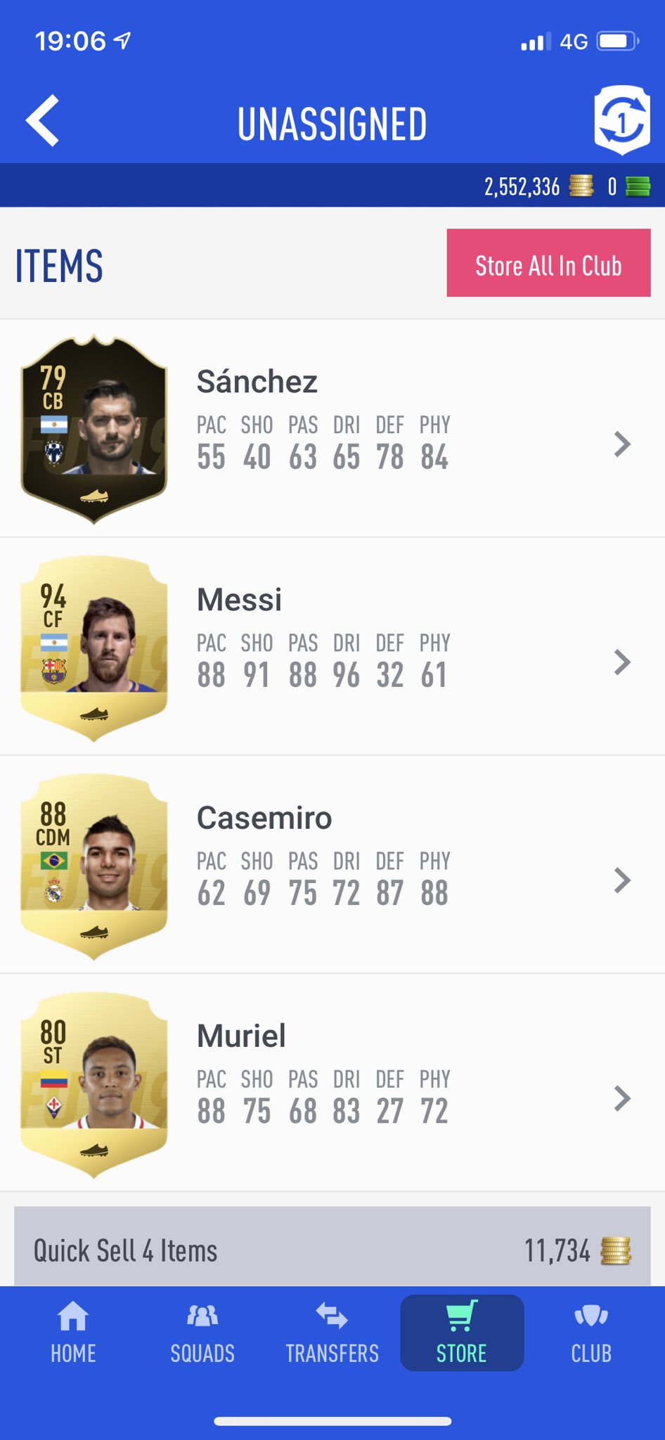 𝙁𝙐𝙏𝙒𝙄𝙕 on X: Opening packs on the companion app, the inform item  pops up, got disappointed then see the rest of the pack 😳   / X