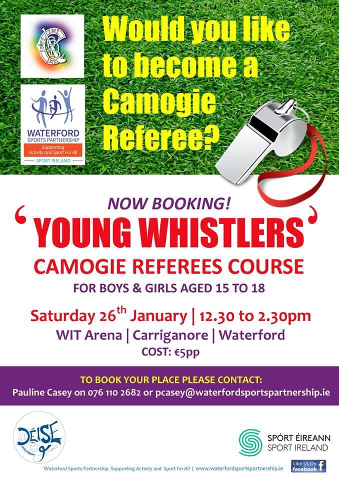 OfficialCamogie's tweet image. Referee Education courses taking place this month in @deisecamogie Well done Waterford on aiming to recruit, retain &amp;amp; train new referees and current hurling referees @MunsterCamogie